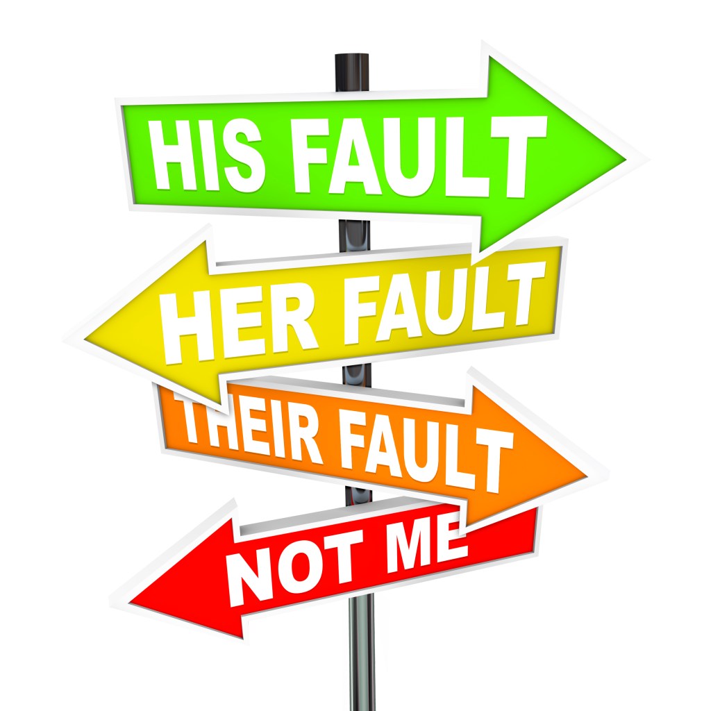 Blame game